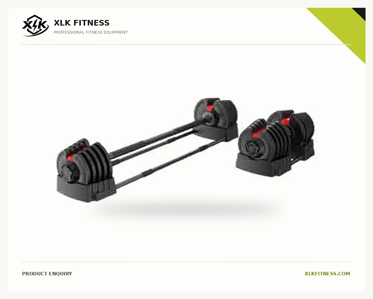 Adjustable Dumbbell Weight Set — XLK Fitness Dumbbells & Storage