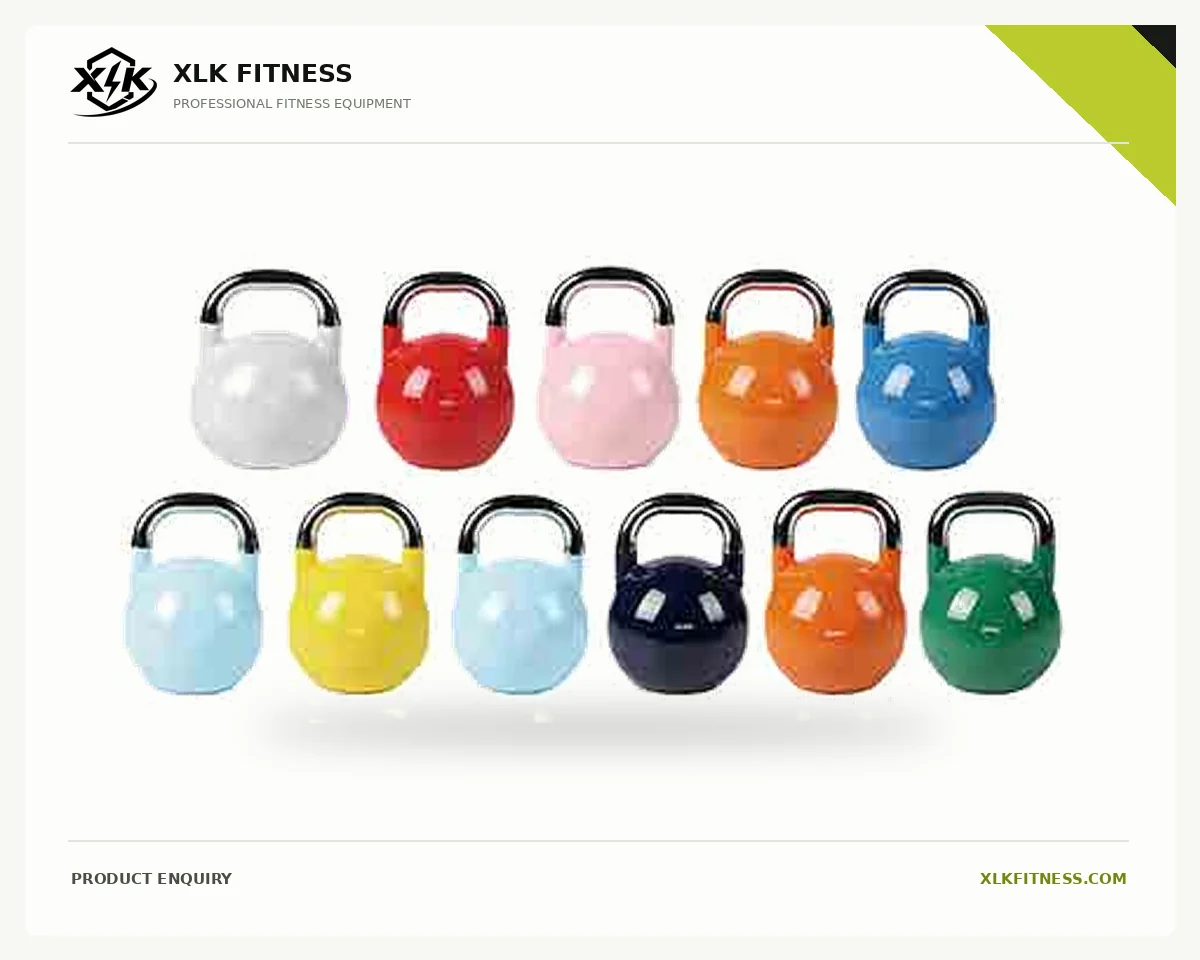 Colour Kettlebell Training Set — XLK Fitness Kettlebells, Plates & Bars